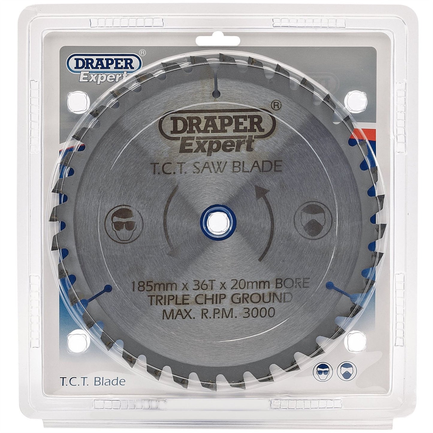 Draper 03637 Expert TCT Saw Blade 185 x 20mm 36T