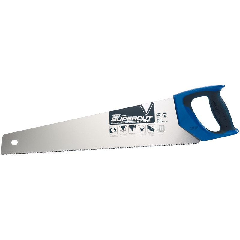 Draper 49289 Supercut Soft Grip Hardpoint Handsaw 20"