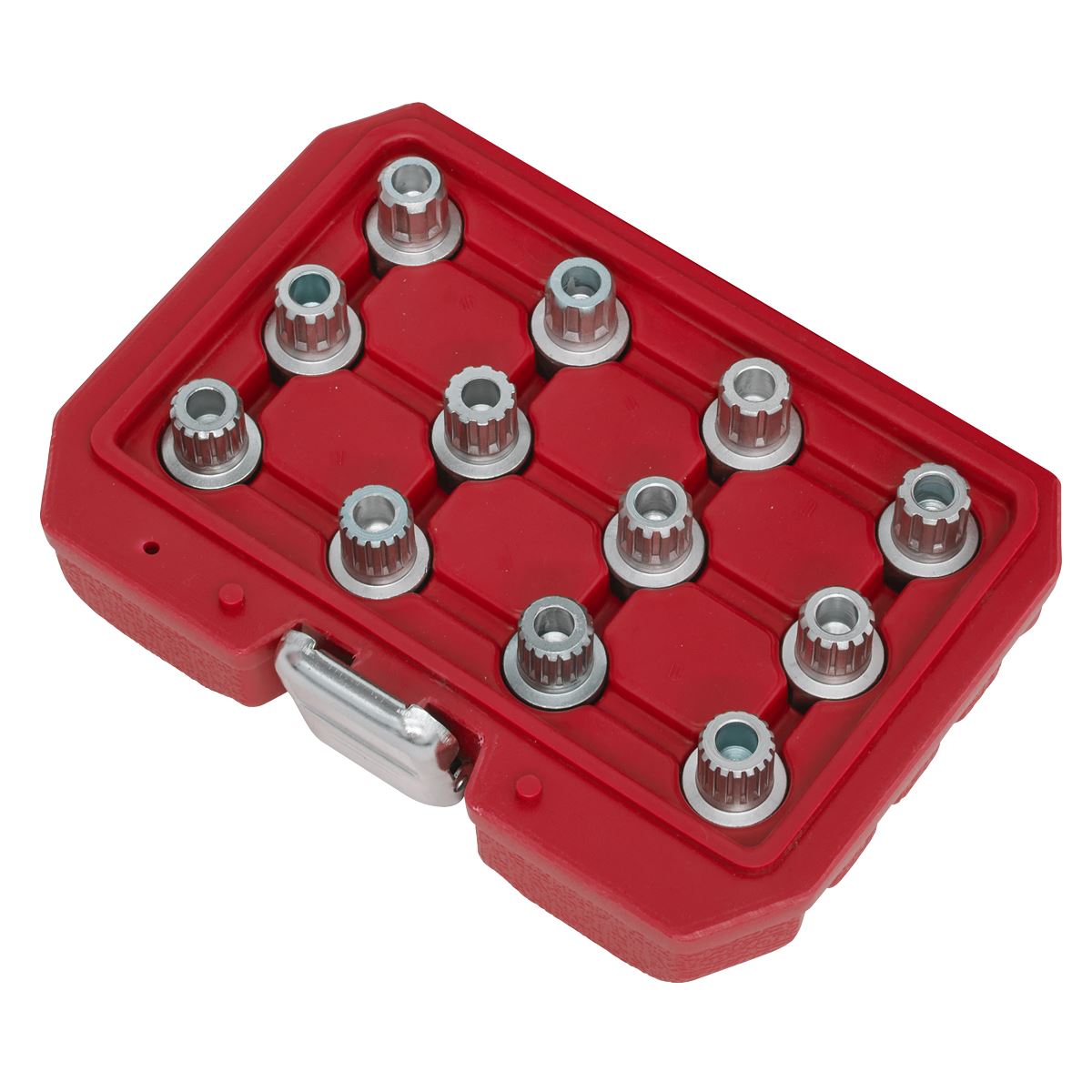 Sealey SX224 Locking Wheel Nut Key Set 12pc - VW