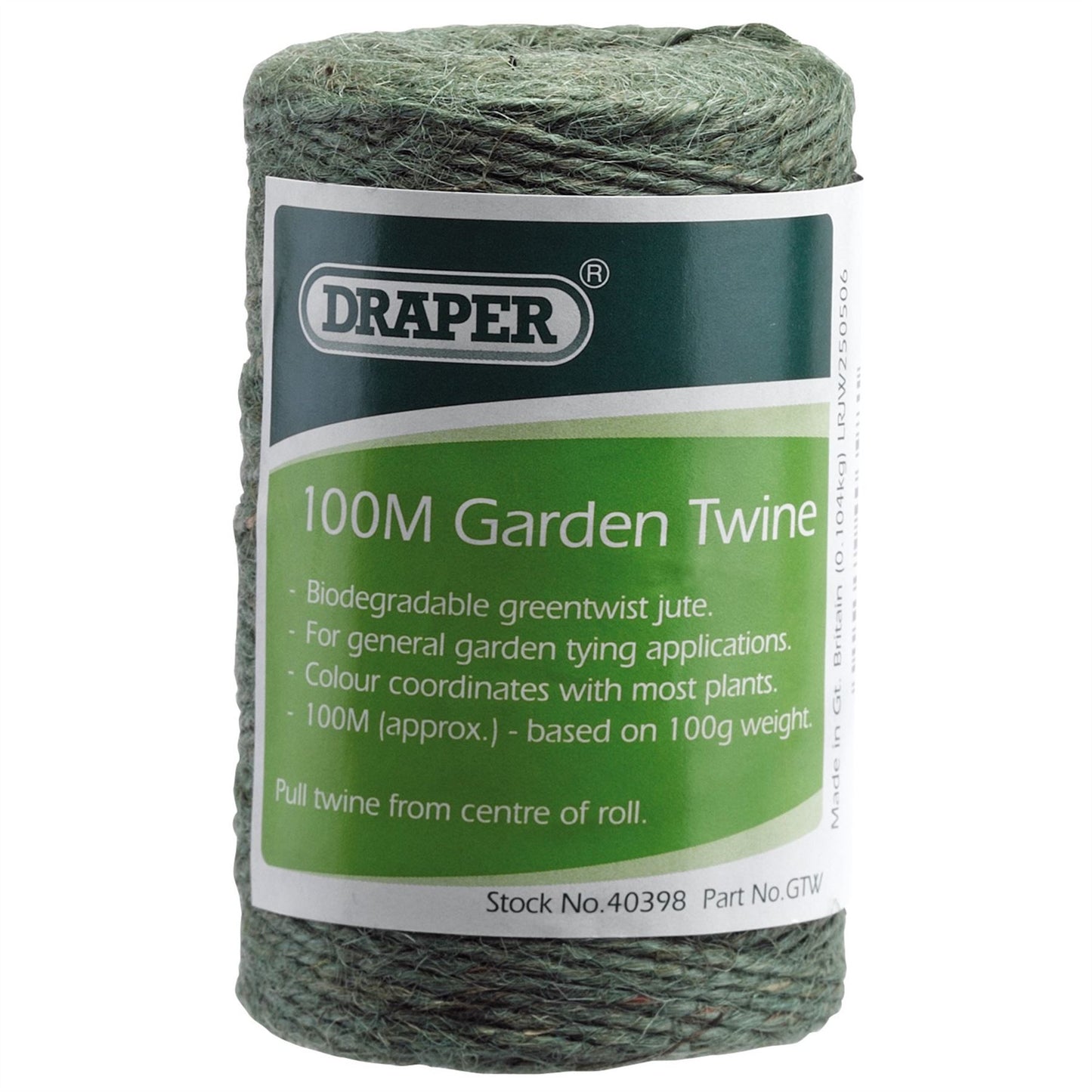 Draper 40398 Garden Twine 100m