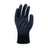 Warrior GL3PK Black PU Coated Safety Work Gloves Builders Gardening Mechanic