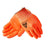 Ansell ActivArmr 97-012 Orange Hi Viz Nitrile Gloves