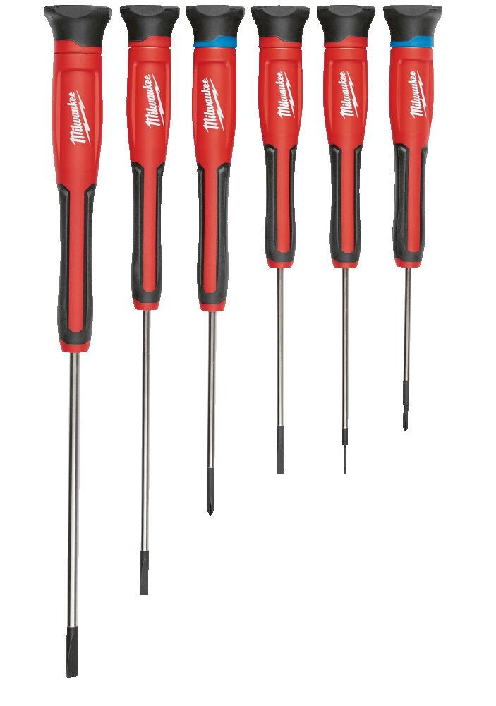 Milwaukee Precision Screwdriver Set 6pc