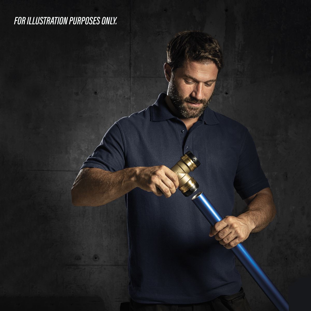 Sealey SBA22ET SharkBite® Equal Tee 22mm