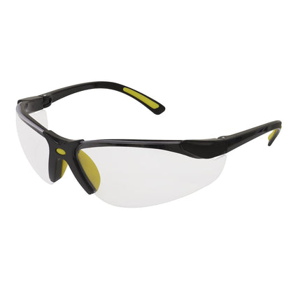 Sealey 9213 Worksafe® Zante Style Clear Safety Glasses with Flexi Arms