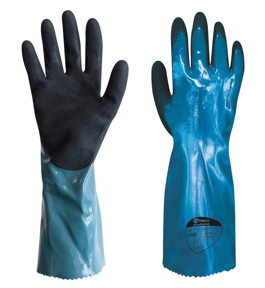 Polyco Grip Oil Gauntlet C1