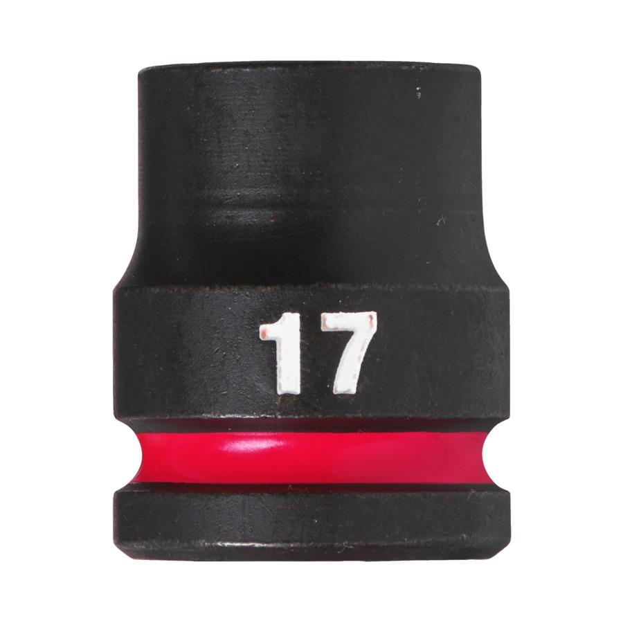 Milwaukee 17mm 1/2" Drive Shockwave Impact Socket Standard Length