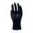Warrior GL3PK Black PU Coated Safety Work Gloves Builders Gardening Mechanic