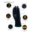 Warrior GL3PK Black PU Coated Safety Work Gloves Builders Gardening Mechanic