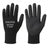 Polyco Matrix P Grip Black PU Coated Nylon Work Gloves Builders DIY Gardening