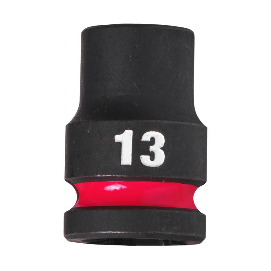Milwaukee 13mm 1/2" Drive Shockwave Impact Socket Standard Length