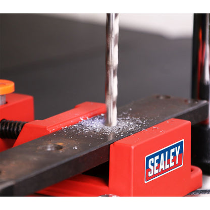 Sealey DS01 Drill Stand with Cast Iron Base 500mm & 65mm Vice