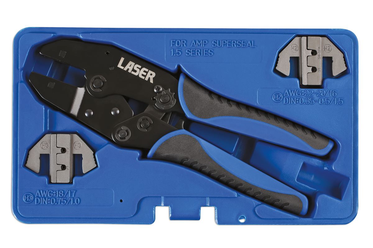 Laser Tools 7002 Ratchet Crimping Tool - for Supaseal Connectors