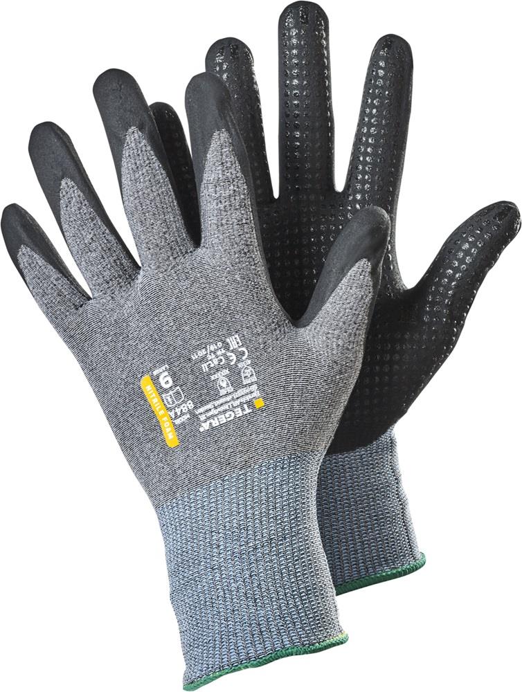 Tegera 884A Nitrile Coated Dot Grip Palm Gloves