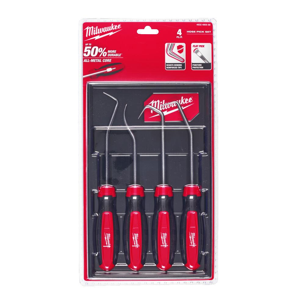 Milwaukee 4 Piece Hook & Pick Set 4932480568