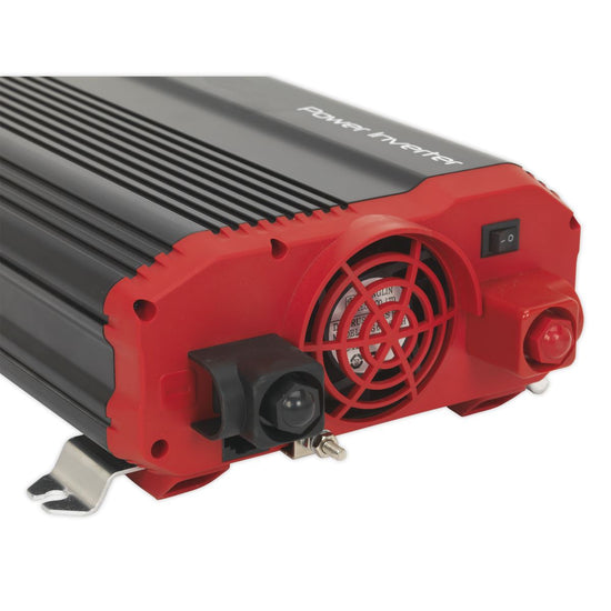 Sealey PI1500 Power Inverter Modified Sine Wave 1500W 12V DC - 230V ~ 50Hz