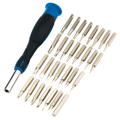 Draper 09550 Soft Grip Precision Screwdriver & Bit Set 31 Piece