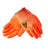 Ansell ActivArmr 97-012 Orange Hi Viz Nitrile Gloves