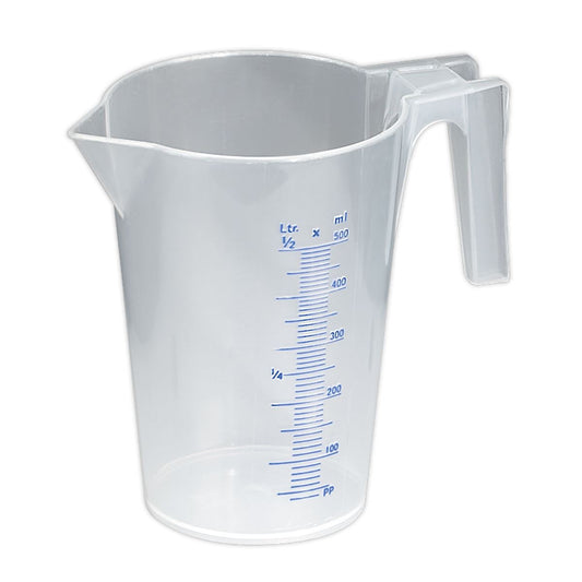 Sealey JT0500 Translucent Measuring Jug 0.5L