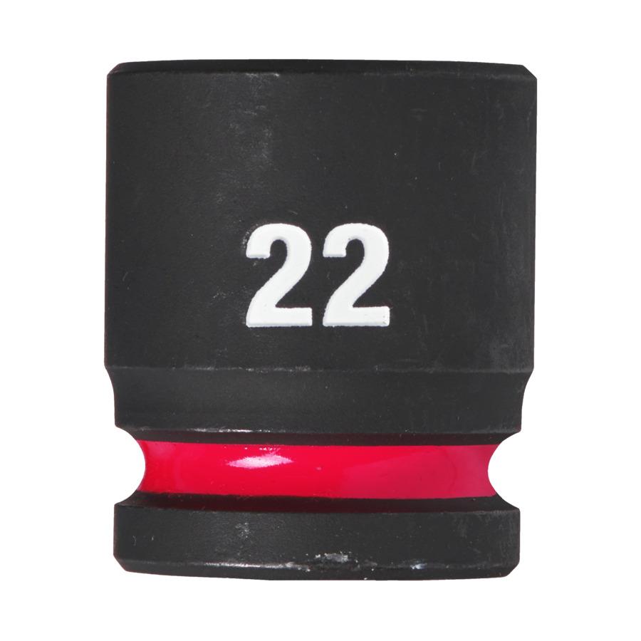 Milwaukee 22mm 1/2" Drive Shockwave Impact Socket Standard Length