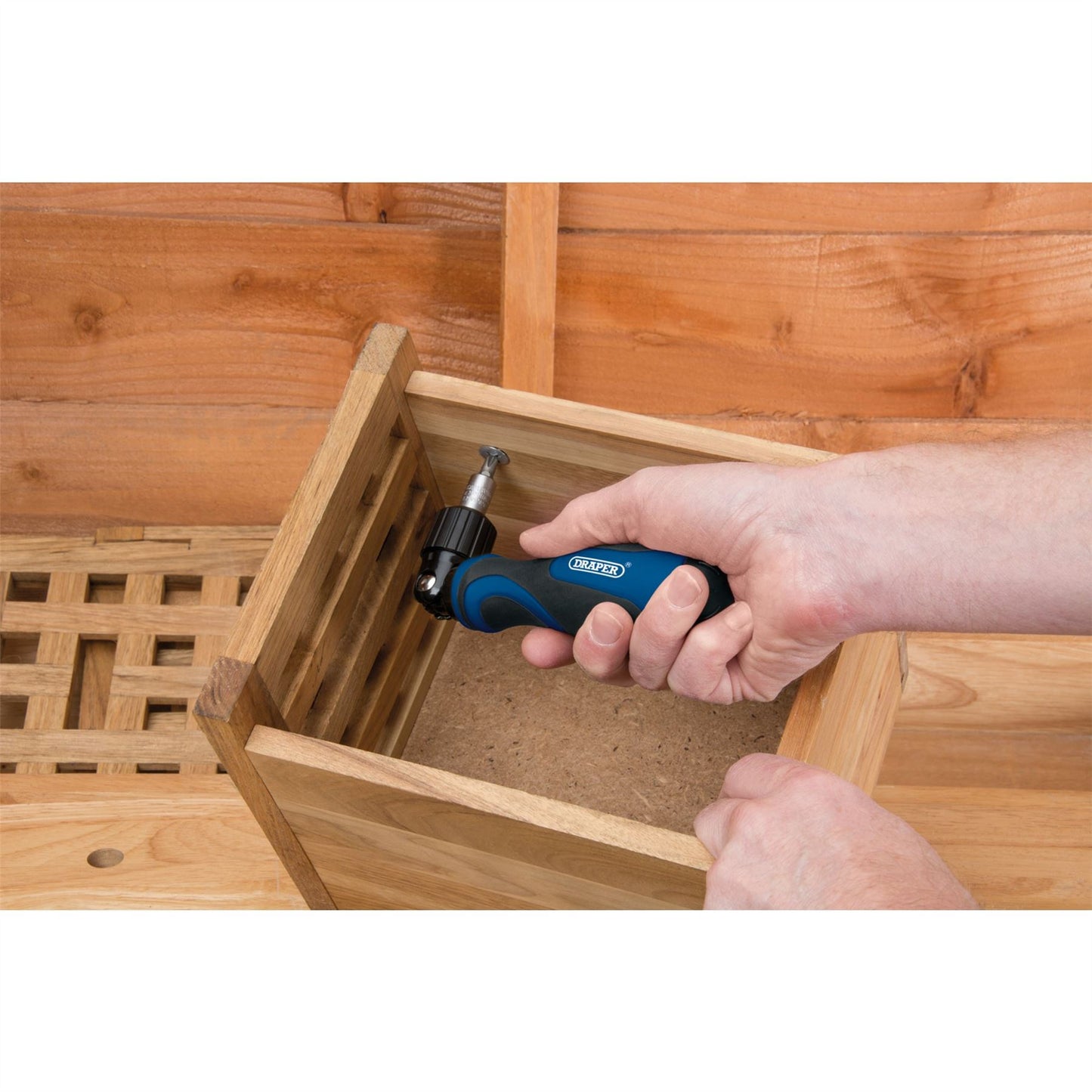 Draper 38124 Ratchet Screwdriver and Bit Set 13 Piece