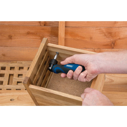 Draper 38124 Ratchet Screwdriver and Bit Set 13 Piece