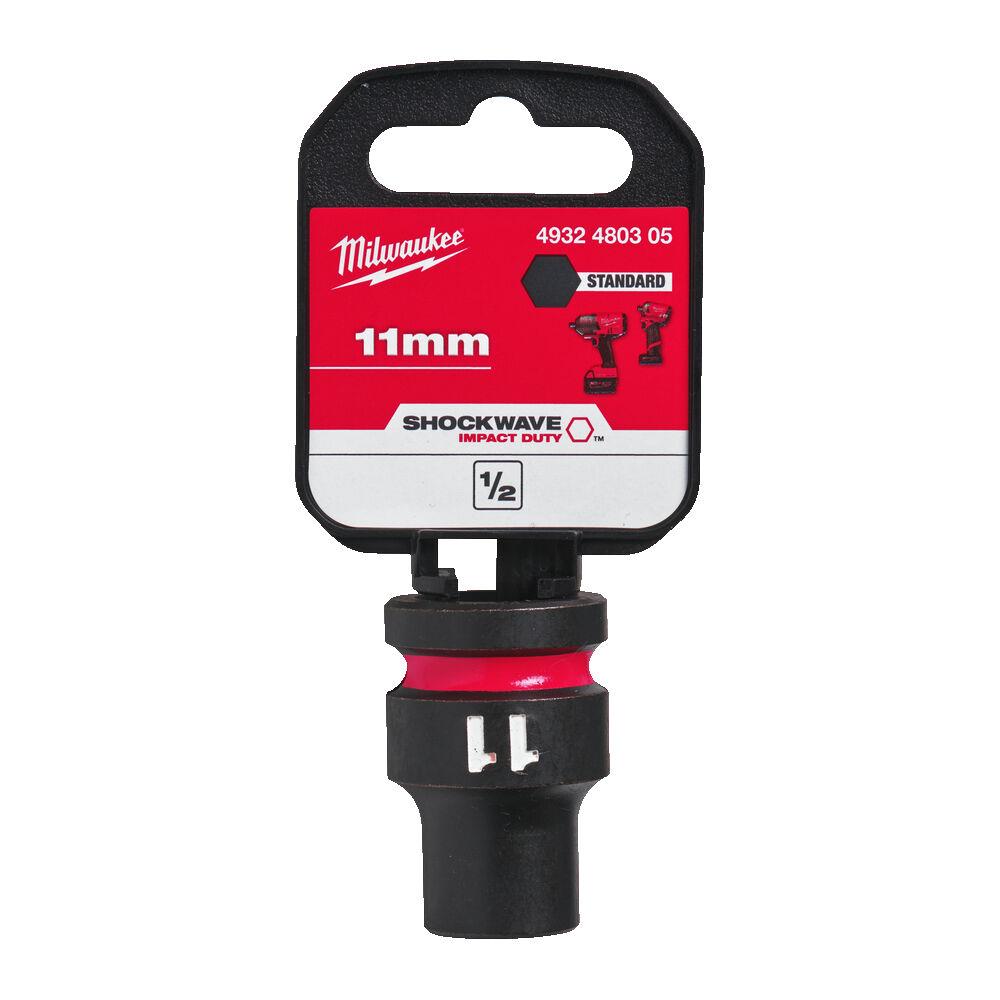 Milwaukee 11mm 1/2" Drive Shockwave Impact Socket Standard Length