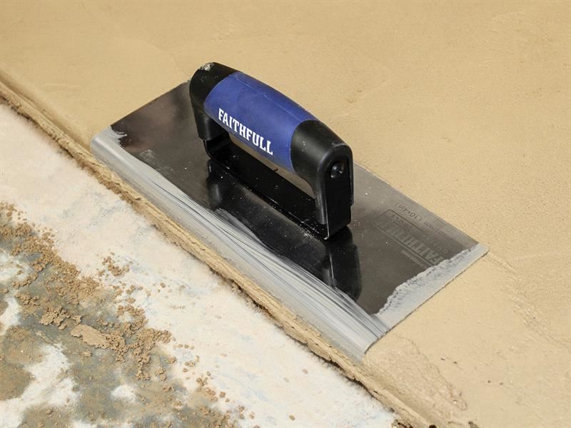 Faithfull Prestige Edging Trowel 10 X 4in