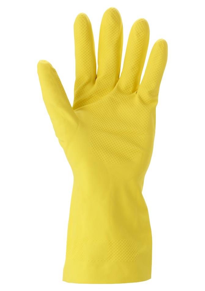 Ansell AlphaTec 87-190 Yellow Latex Gloves