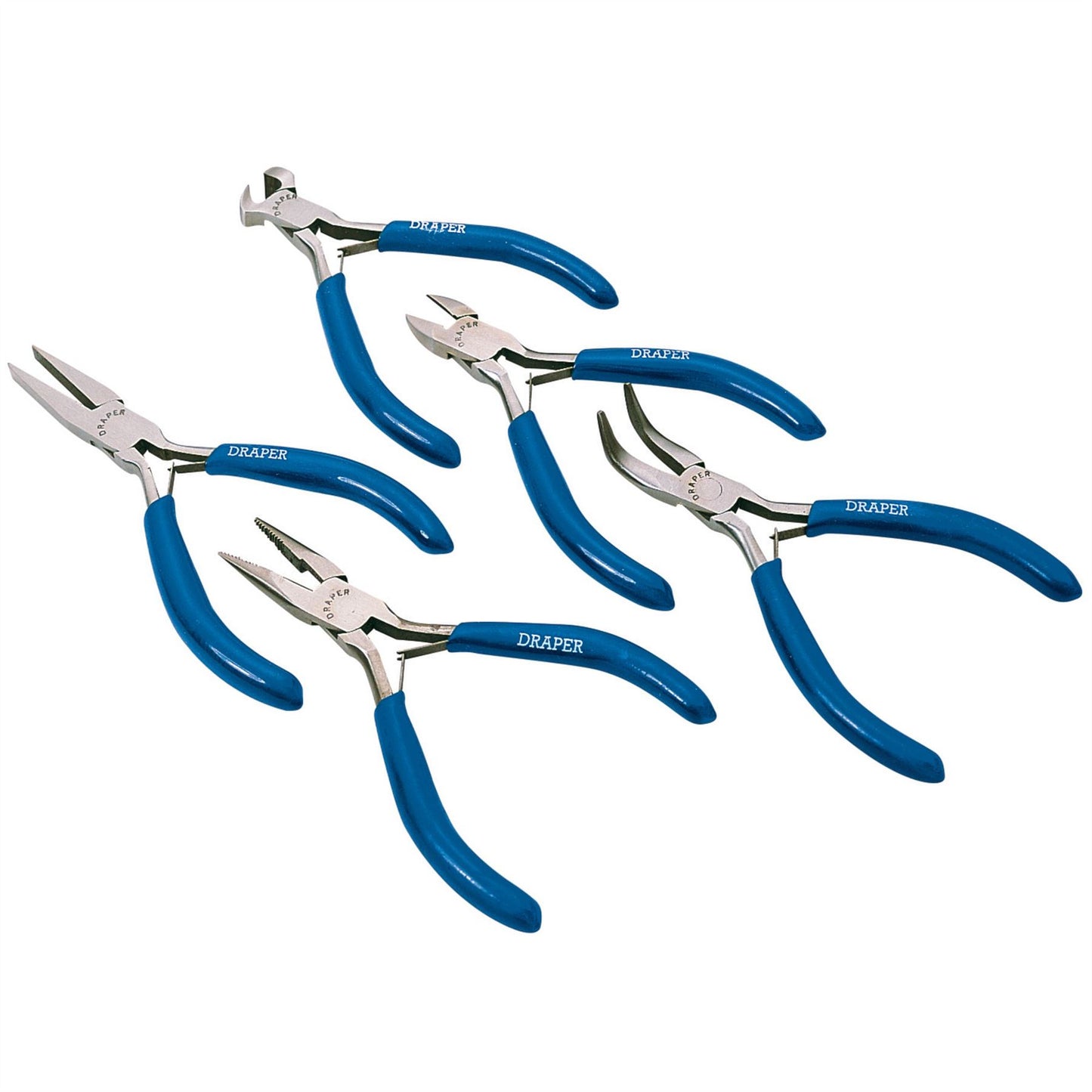 Draper 33057 Carbon Steel Mini Plier Set 5 Piece