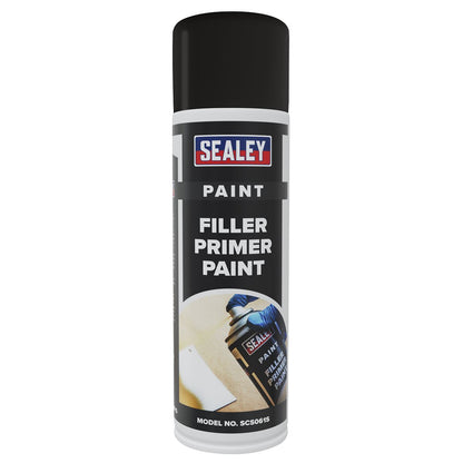 Sealey SCS061 Filler Primer Paint 500ml - Pack of 6