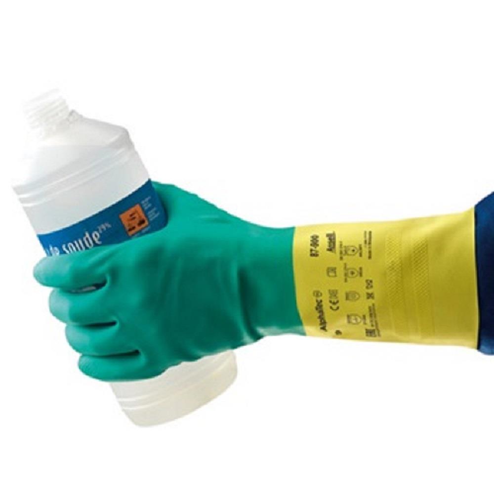 Ansell AlphaTec 87-900 Latex | Neoprene Chemical Resistant Gloves