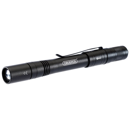 Draper 90099 LED Rechargeable Aluminium Penlight 1W 80 Lumens