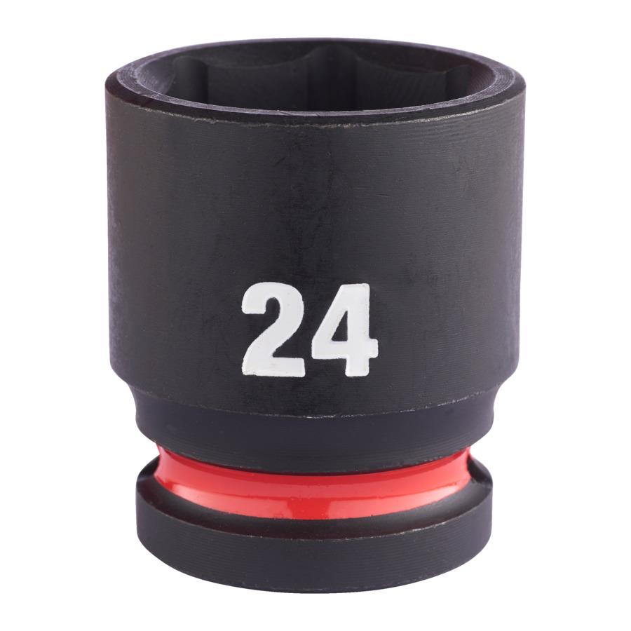 Milwaukee 24mm 1/2" Drive Shockwave Impact Socket Standard Length