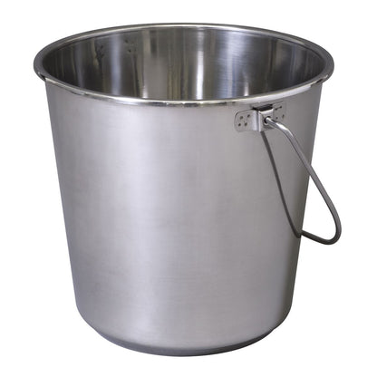 Sealey BM8L Mop Bucket 12L - Stainless Steel