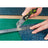 Draper 24424 Folding Trimming Knife with Belt Clip Green/Orange