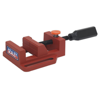 Sealey DS01 Drill Stand with Cast Iron Base 500mm & 65mm Vice