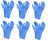 Ansell 37-501 (Marigold G25B) Quality Blue Nitrile Rubber Gloves Chemicals Food Cleaning