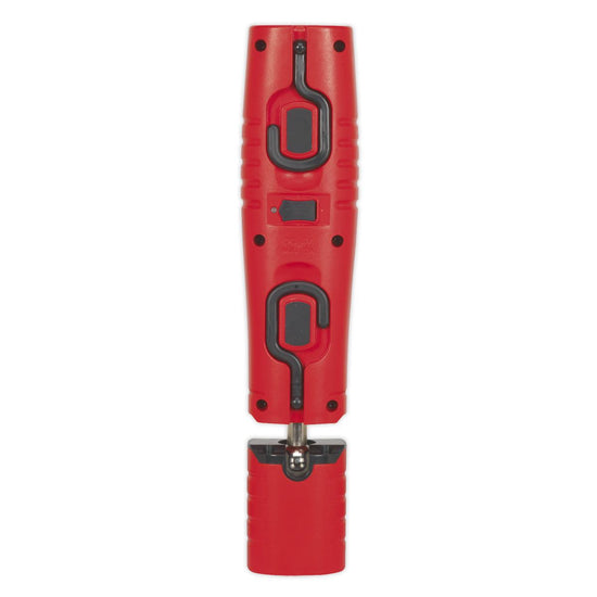 Sealey LED3602R Rechargeable 360° Inspection Light 4W & 3W SMD LED Red Lithium-ion