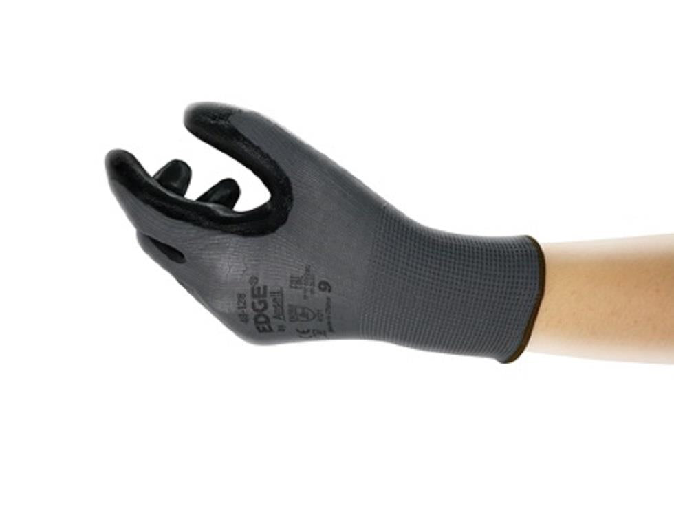Ansell 48-128 Nitrile Palm Coated Gloves