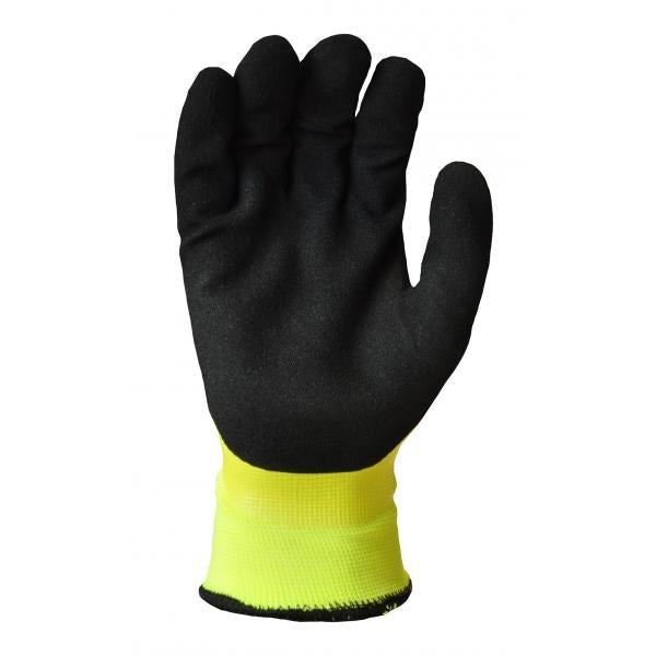 POLYCO Grip It Oil Therm Warm Winter Fleece Lined Waterproof Safety Work Gloves