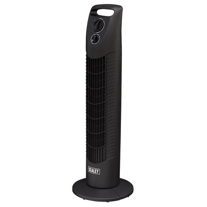 Sealey STF30 3-Speed Oscillating Tower Fan 30" 230V