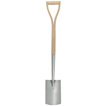 Draper 99012 Heritage Stainless Steel Border Spade with Ash Handle