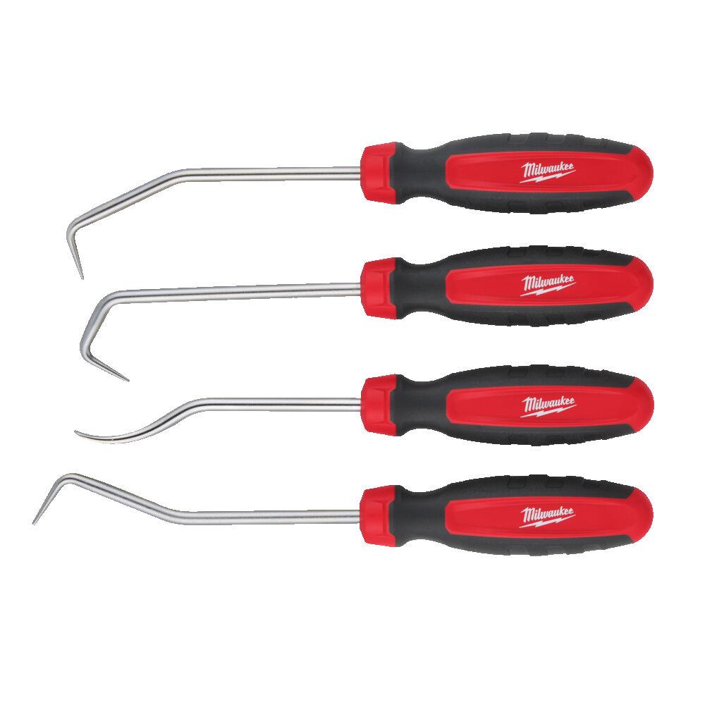 Milwaukee 4 Piece Hook & Pick Set 4932480568