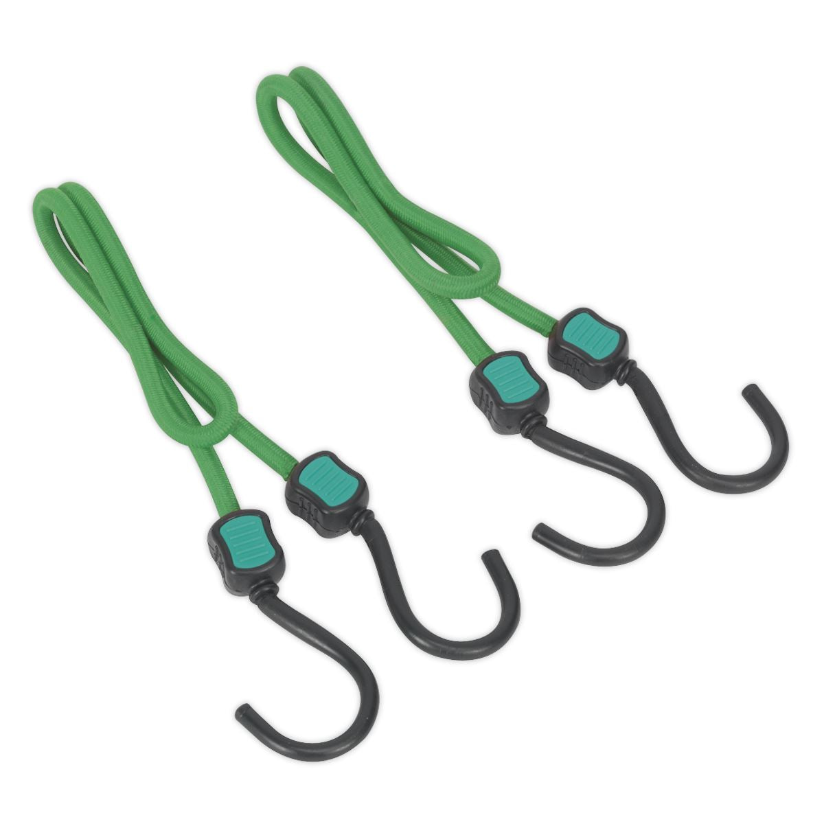 Sealey BCS21 Bungee Cord Set 610mm 2pc
