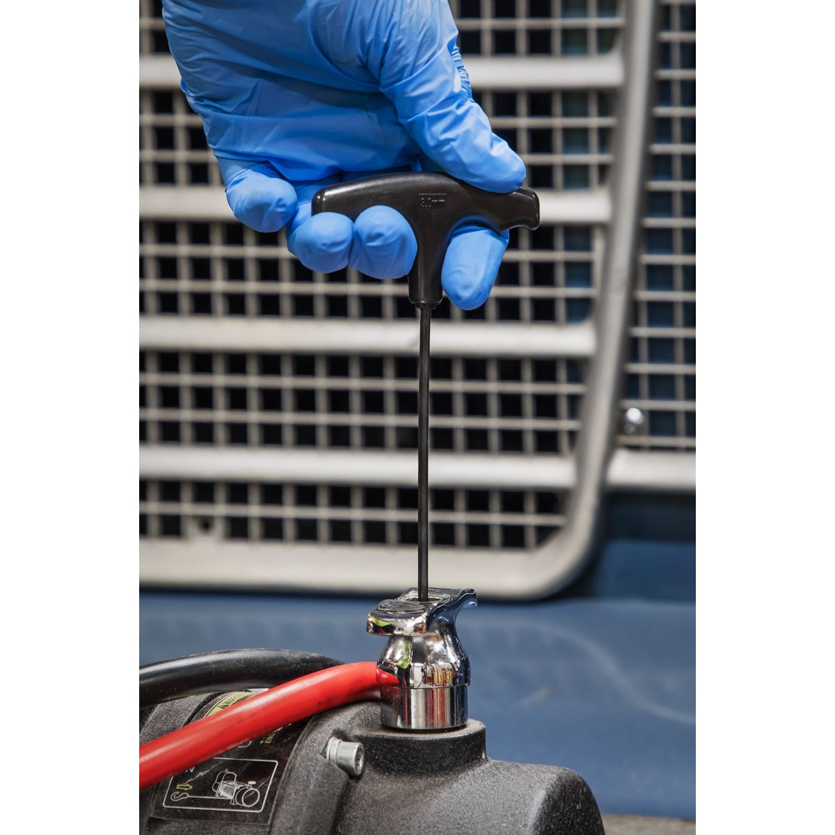 Siegen S0466 Hex Key Set 10pc T-Handle - Metric