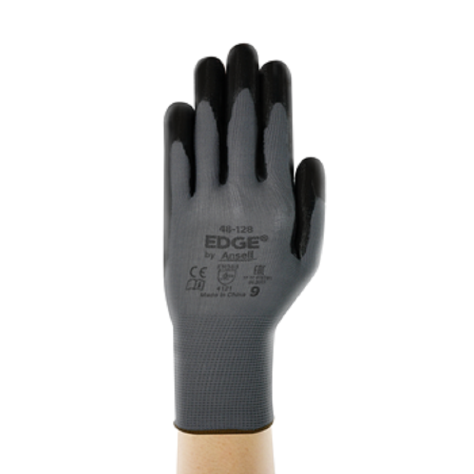 Ansell 48-128 Nitrile Palm Coated Gloves