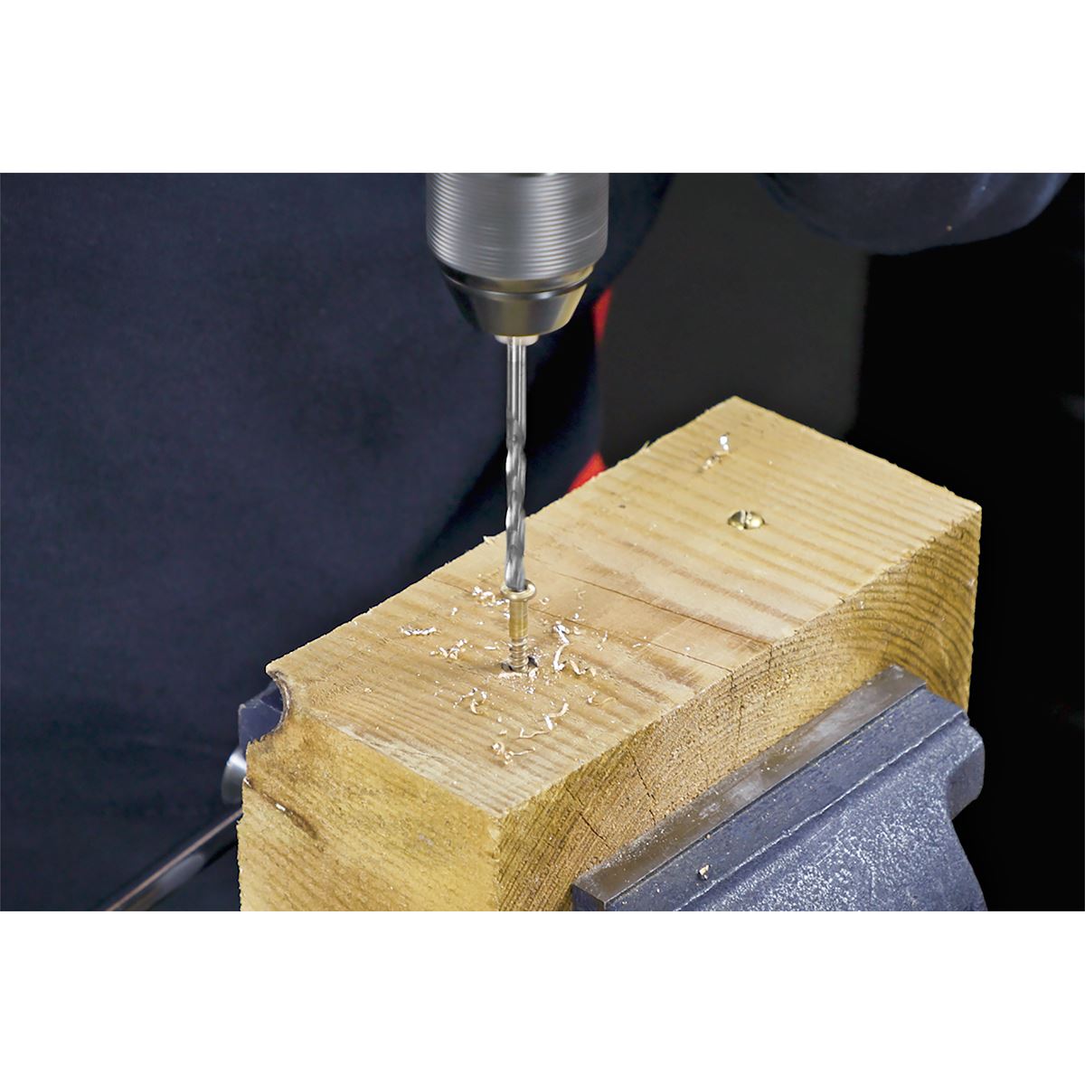 Sealey AK8190 Left-Hand Spiral Drill Bit Set 19pc