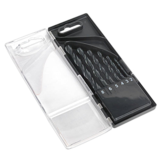 Siegen S01039 HSS Drill Bit Set 6pc DIN 338