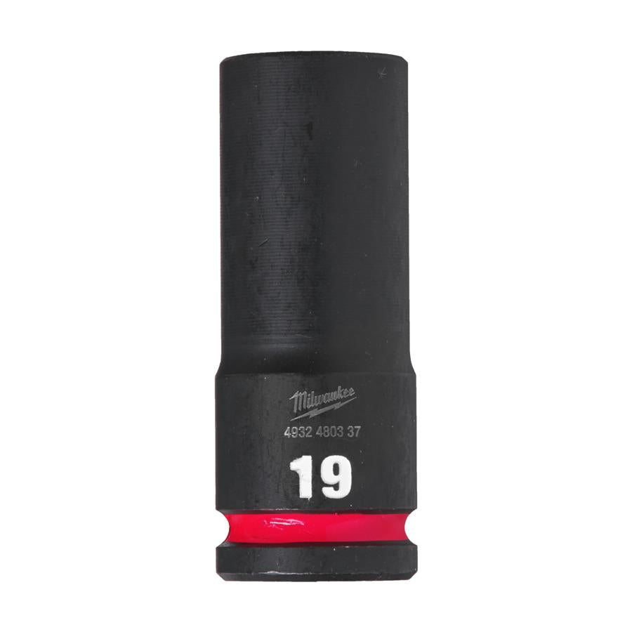 Milwaukee 19mm 1/2" Drive Shockwave Impact Socket Deep